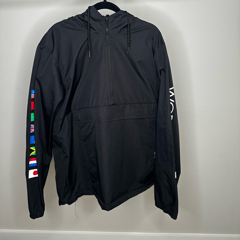 HUF 3/4 Zip Windbreaker Jacket